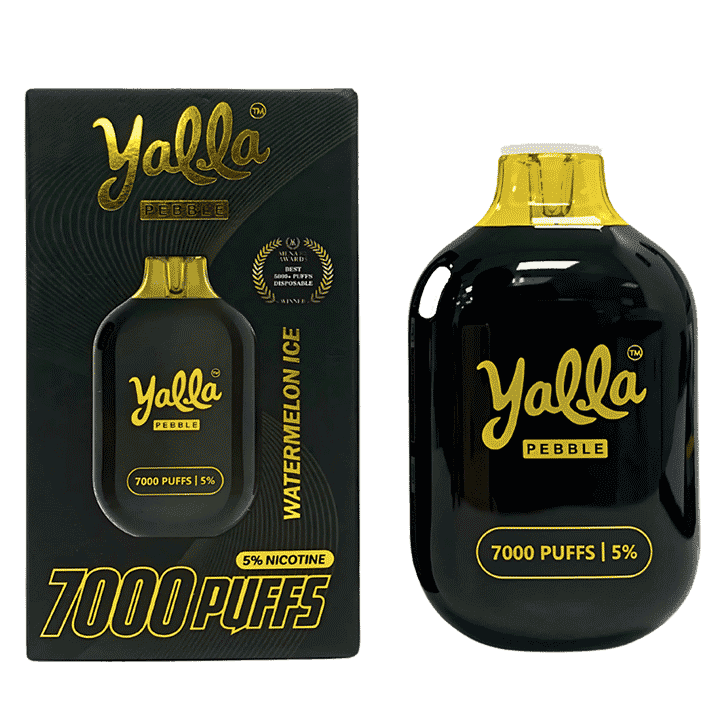 YALLA DISPOSABLE 7000 PUFFS-WATERMELON ICE