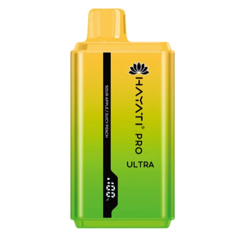 HAYATI PRO ULTRA SOUR APPLE/ JUICY PEACH 15000 PUFFS