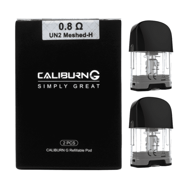 Caliburn g - UN2 MESHED 0.8 - COIL & POD - MrVapora.pk