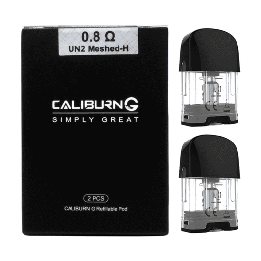Caliburn g - UN2 MESHED 0.8 - COIL & POD - MrVapora.pk