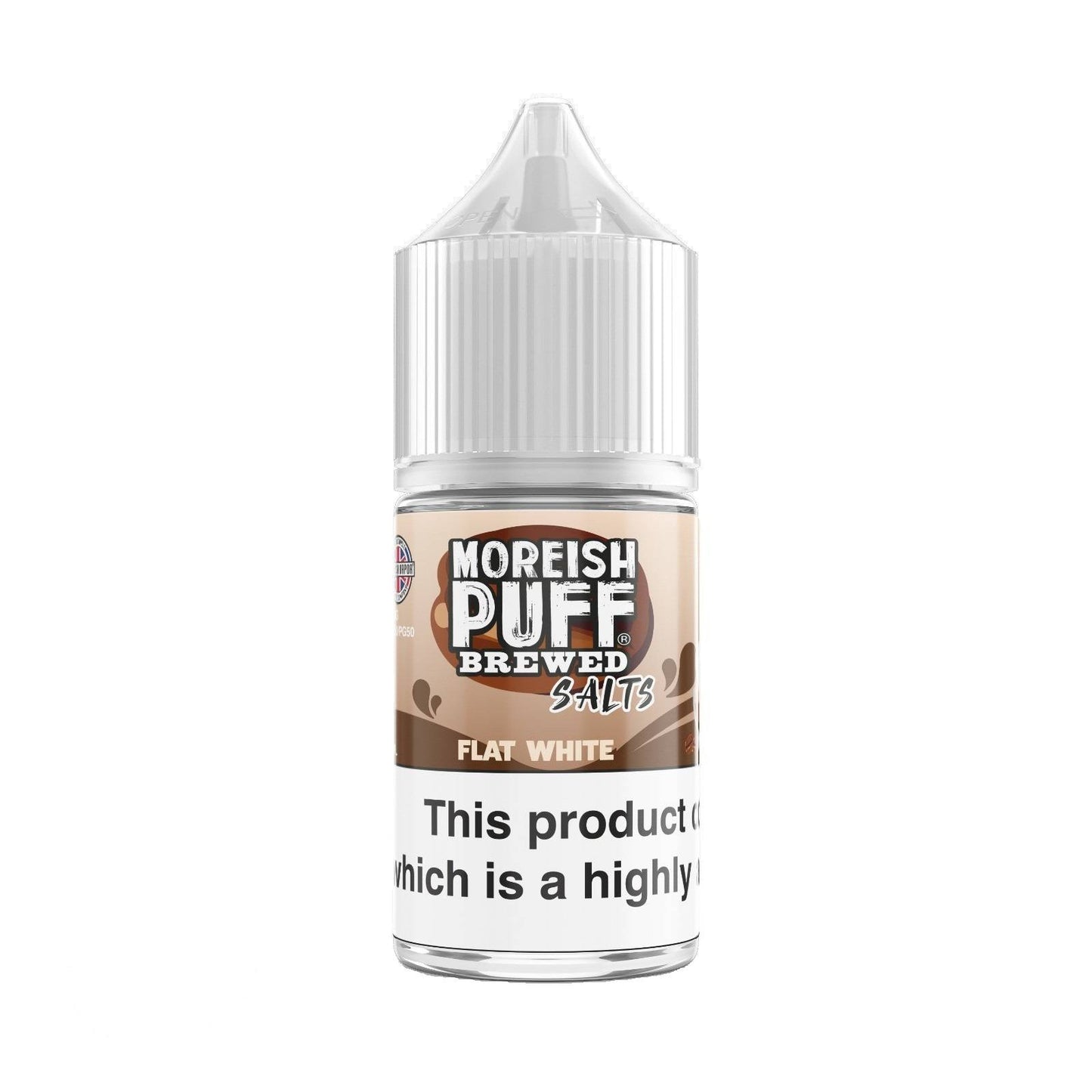 MP BREWED SALTS FLAT WHITE 50MG 30ML - MrVapora.pk