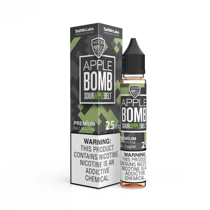 APPLE BOMB 30ML - VGOD NON ICED SALT NIC - MrVapora.pk