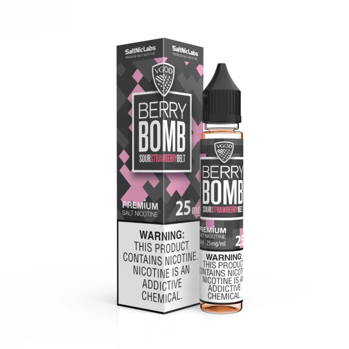 BERRY BOMB 30ML - VGOD NON ICED SALT NIC - MrVapora.pk