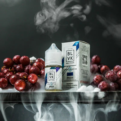 BLVK Salt Plus Purple Grape Ice 30ml - MrVapora.pk