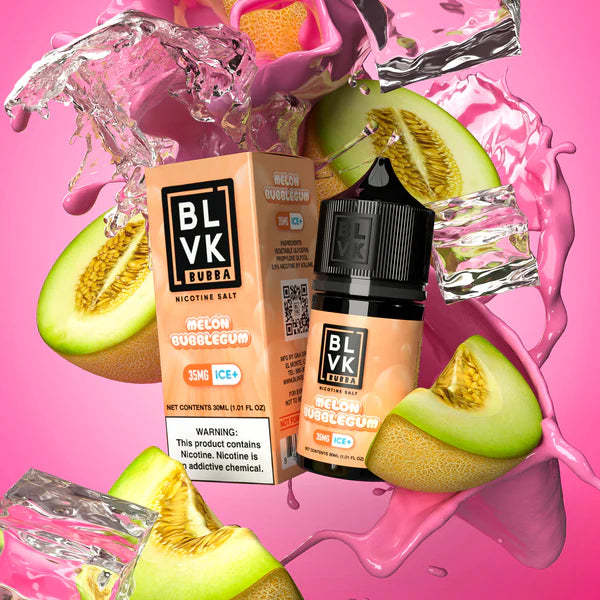 BLVK Bubba Salt - Melon Bubblegum Ice 30ml - MrVapora.pk