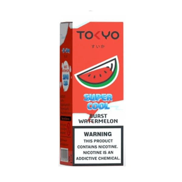 BURST WATERMELON ICED 30ML- TOKYO SUPER COOL - MrVapora.pk