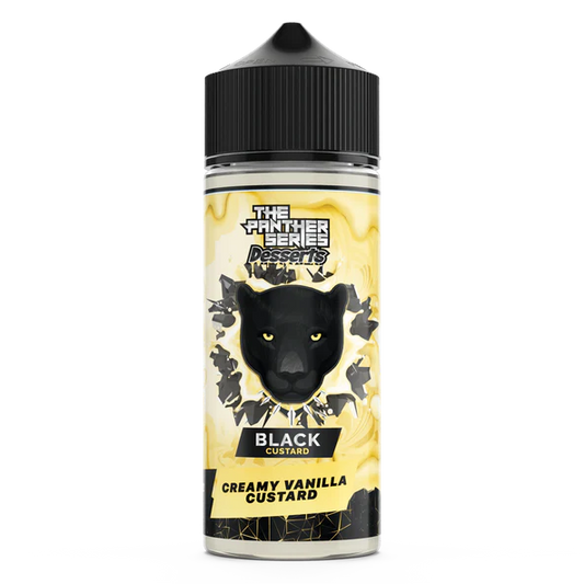 DRVAPES -  BLACK CUSTARD CREAMY VANILLA 3MG-E-JUICE- 120ML - MrVapora.pk