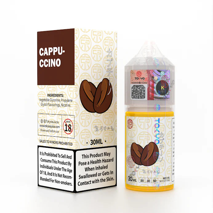 CAPPUCCINO ICE 30ML - TOKYO CLASSIC SERIES - MrVapora.pk