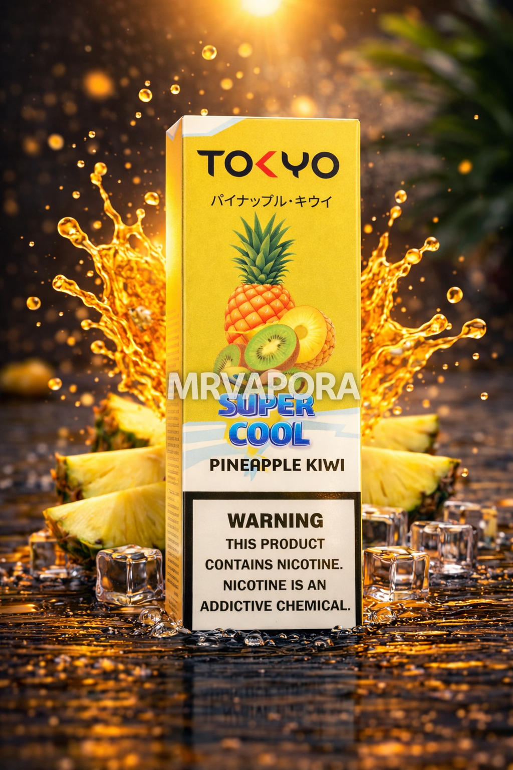 TOKYO SUPERCOOL PINEAPPLE KIWI 30ML