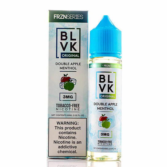 DOUBLE APPLE MENTHOL 60ML - BLVK - MrVapora.pk