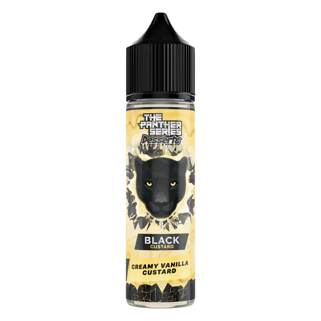 DR-VAPES BLACK CUSTARD 3MG,6MG,12MG,18MG 60ML - MrVapora.pk