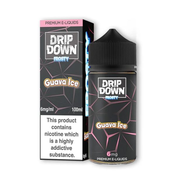 DRIP DOWN FROSTY GUAVA ICE 100ML - MrVapora.pk