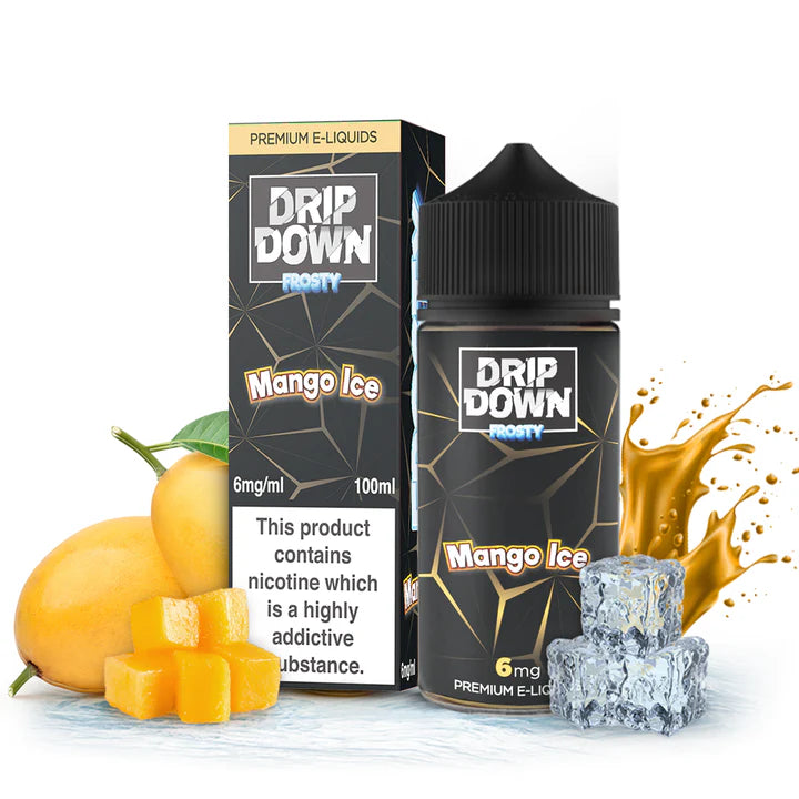DRIP DOWN FROSTY MANGO ICE ICE 100ML - MrVapora.pk