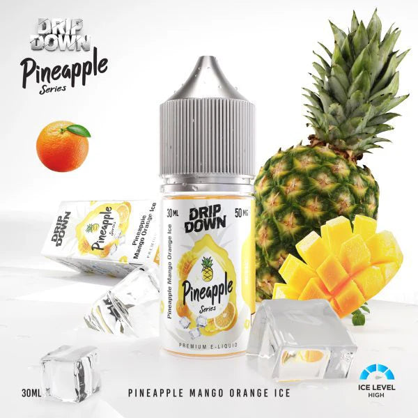 DRIP DOWN PINEAPPLE SERIES PINEAPPLE ICE 30MG,50MG - 30ML - MrVapora.pk