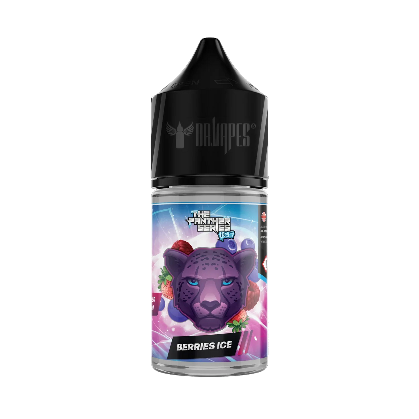 DRVAPES - PANTHER SUPER ICE BERRIES ICE 30MG 30ML - MrVapora.pk