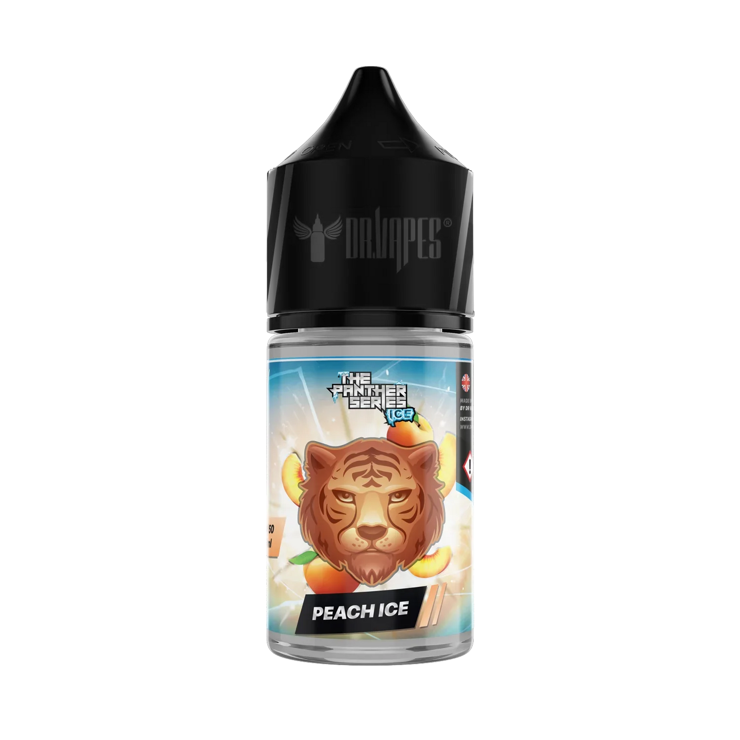 DRVAPES - PANTHER SUPER ICE PEACH ICE 30MG 30ML - MrVapora.pk