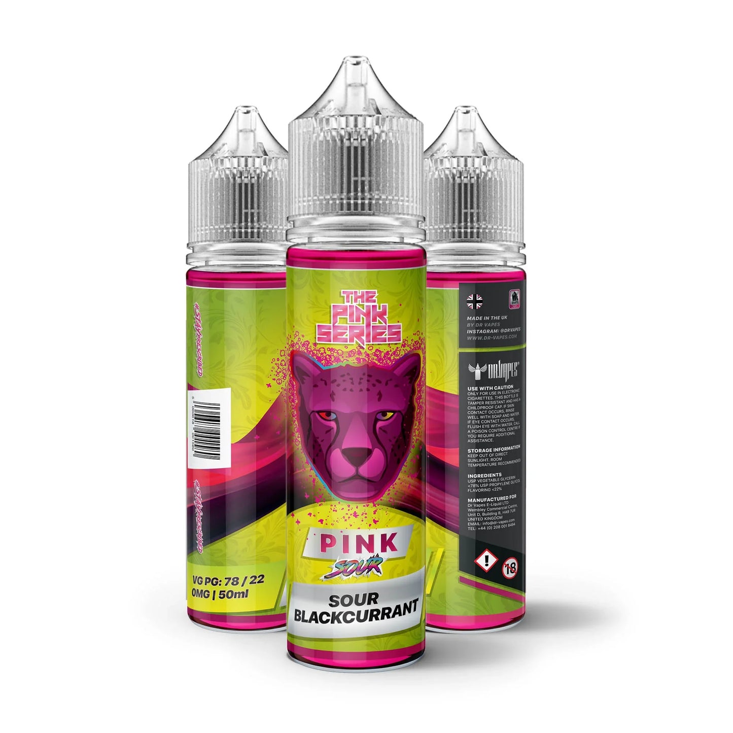 DRVAPES - PINK PANTHER SOUR 60ML - MrVapora.pk