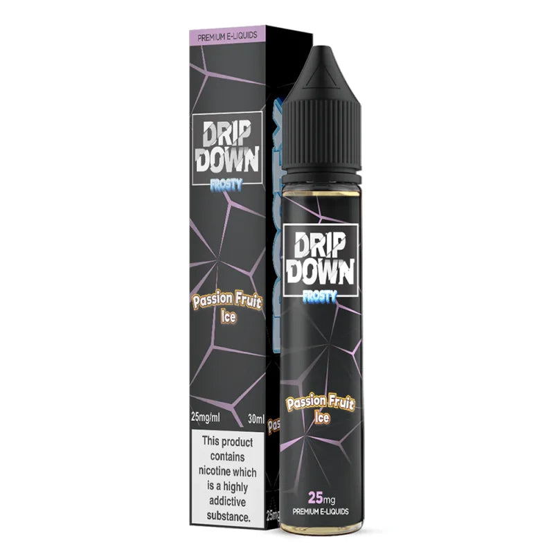 DRIP DOWN FROSTY - 30ML - PASSION FRUIT ICE - MrVapora.pk