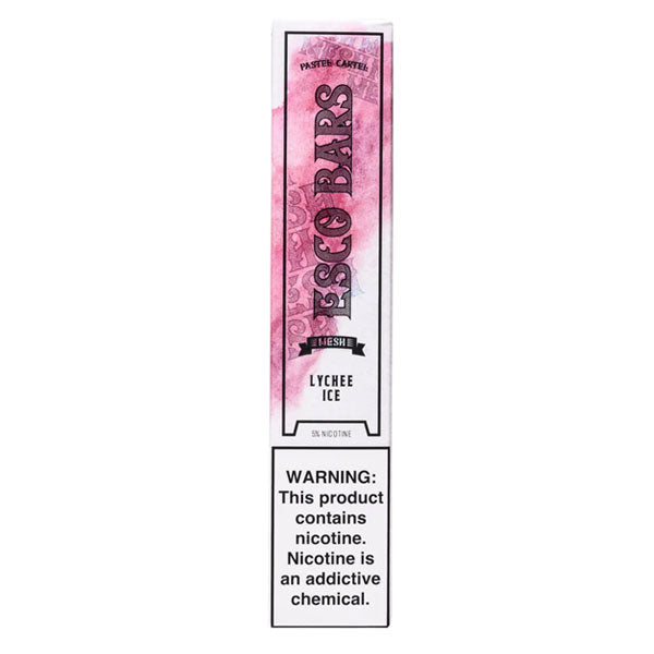 Esco Bars Disposable Vape – Lychee Ice 50mg (2500 Puffs) - MrVapora.pk