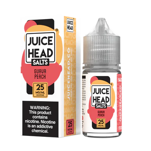 GUAVA PEACH 25MG,50MG 30ML- JUICE HEAD EXTRA FREEZE - MrVapora.pk