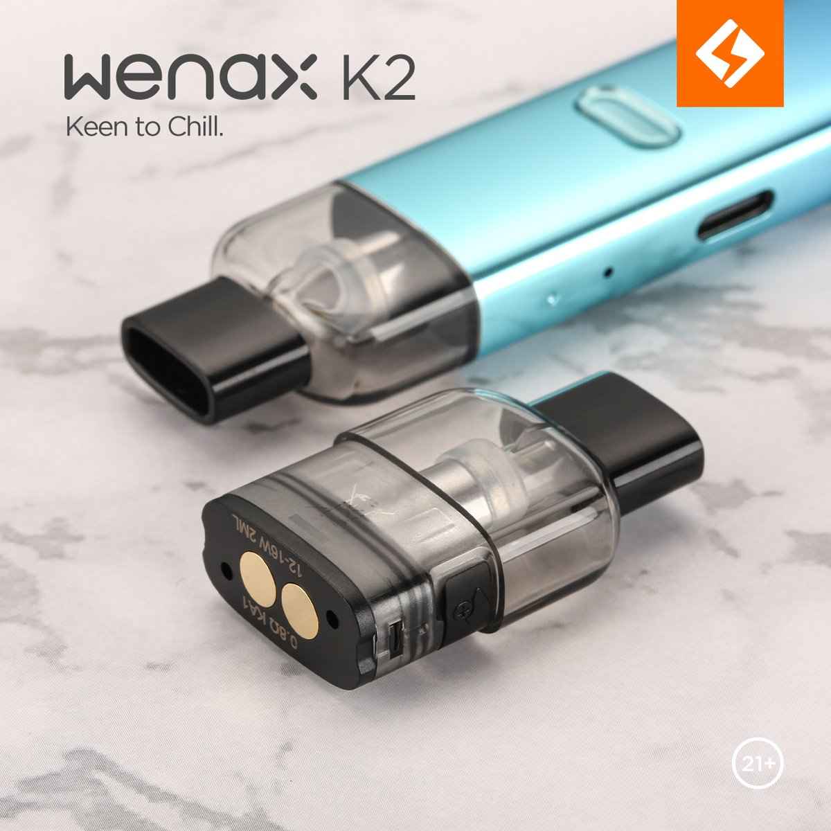 GEEK VAPE WENAX K2 18W POD KIT - MrVapora.pk