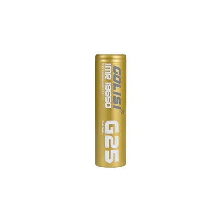 Golisi G25 2500mAh 18650 Battery - MrVapora.pk