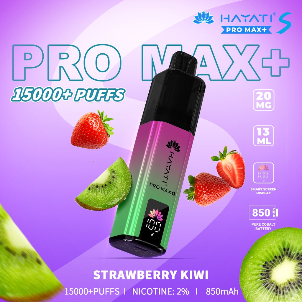 HAYATI PRO MAX S+ 15000 PUFFS DISPOSABLE - MrVapora.pk