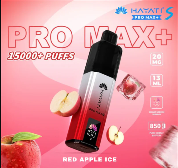 HAYATI PRO MAX S+ 15000 PUFFS DISPOSABLE - MrVapora.pk