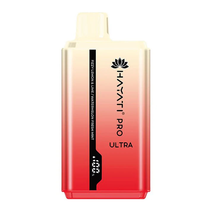 HAYATI PRO ULTRA FIZZY LEMON & LIME/ WATERMELON FRESH MINT 15000 PUFFS