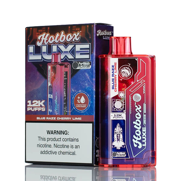PUFF HOTBOX LUXE 20ML 12000 PUFF DISPOSABLE VAPE - MrVapora.pk