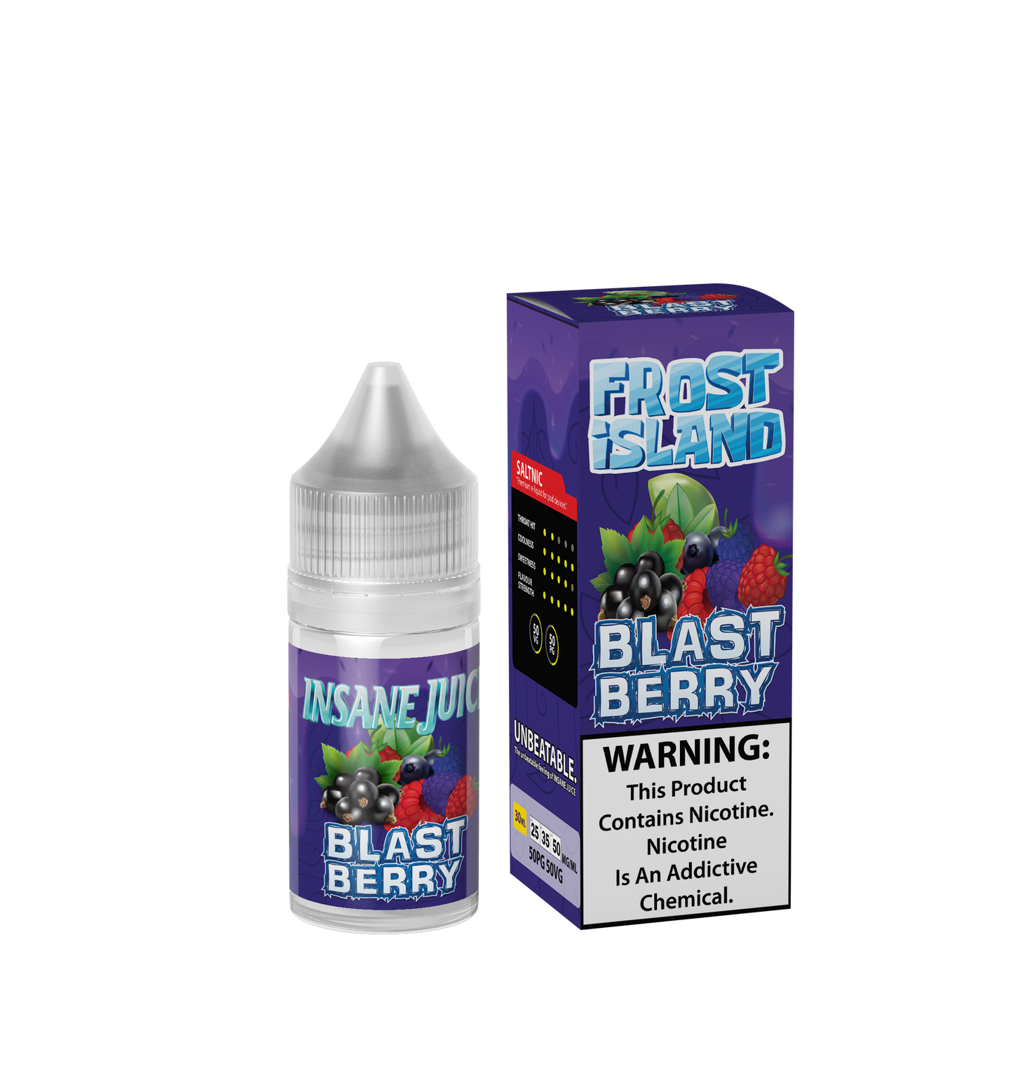 INSANE BLAST BERRY 30ML - MrVapora.pk
