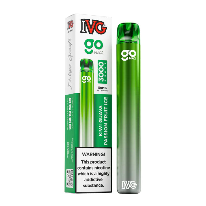 IVG GO MAX 3000 PUFFS 50MG - MrVapora.pk