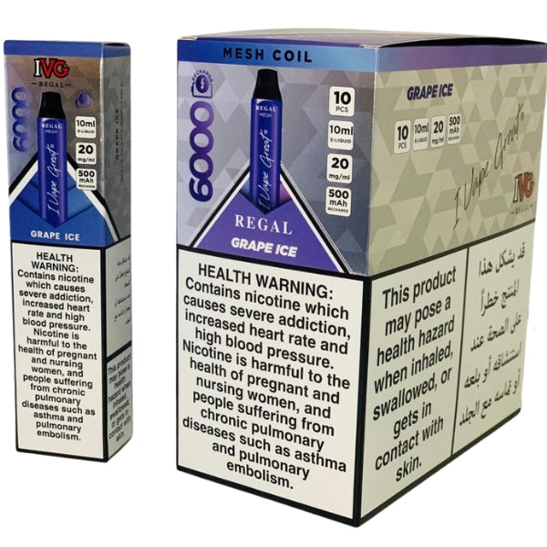IVG REGAL 6000 20MG - MrVapora.pk