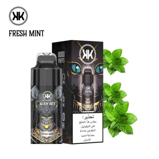 KK Energy 8000 Puffs Alien Box Disposable Vape - MrVapora.pk