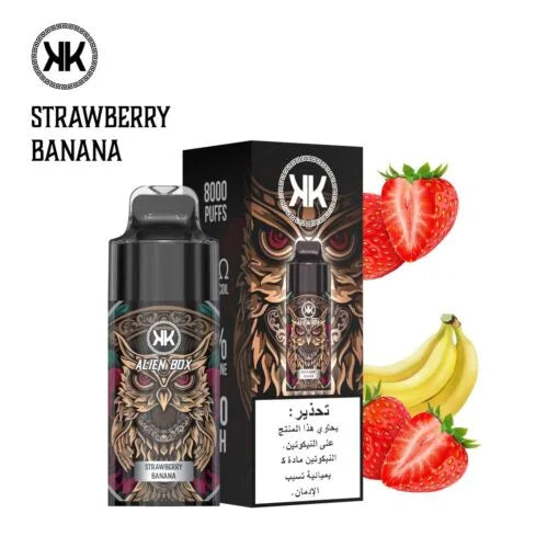 KK Energy 8000 Puffs Alien Box Disposable Vape - MrVapora.pk