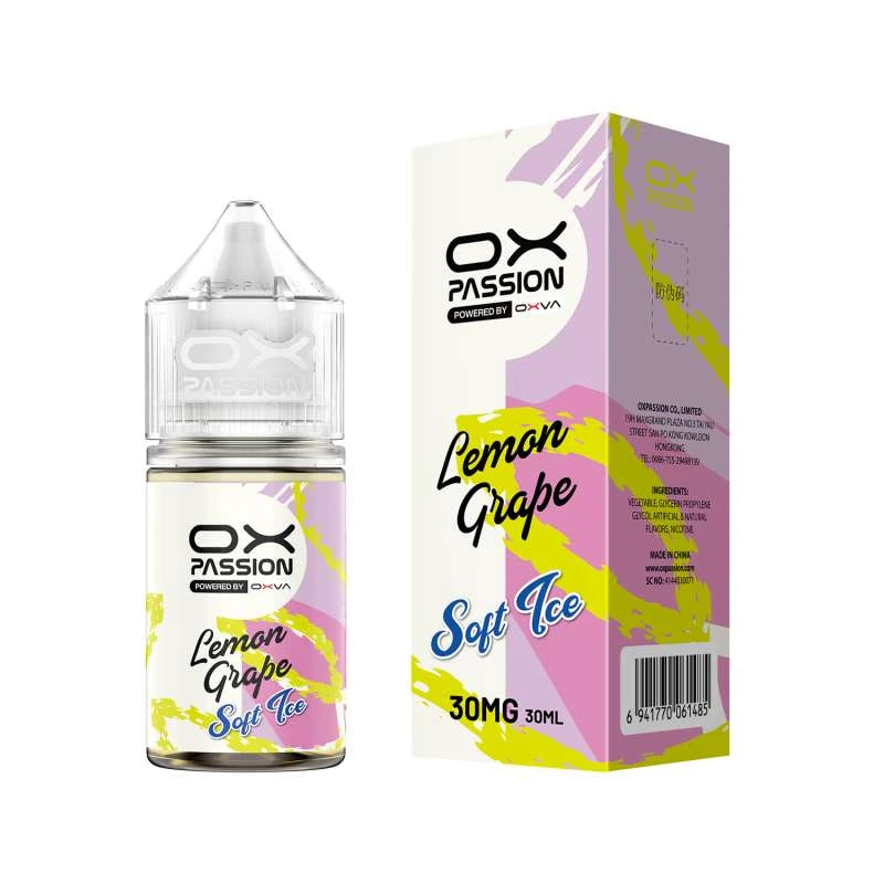 LEMON GRAPE 30ML - OX PASSION SOFT ICE