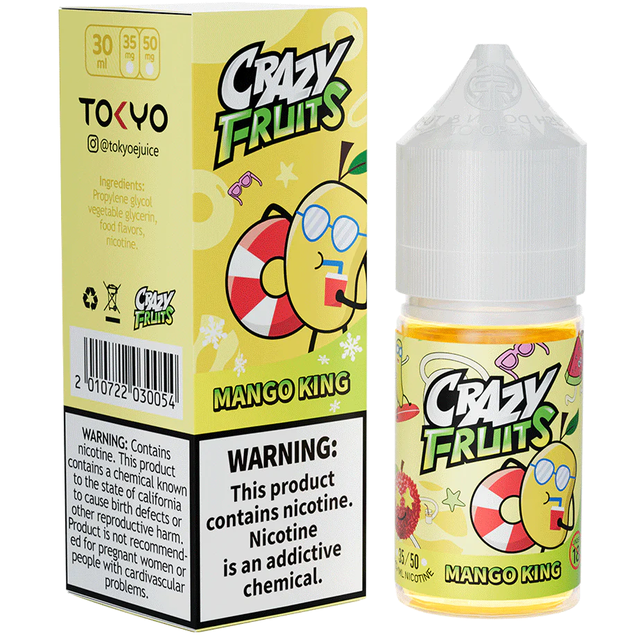 MANGO KING ICE 30ML - TOKYO CRAZY FRUITS - MrVapora.pk