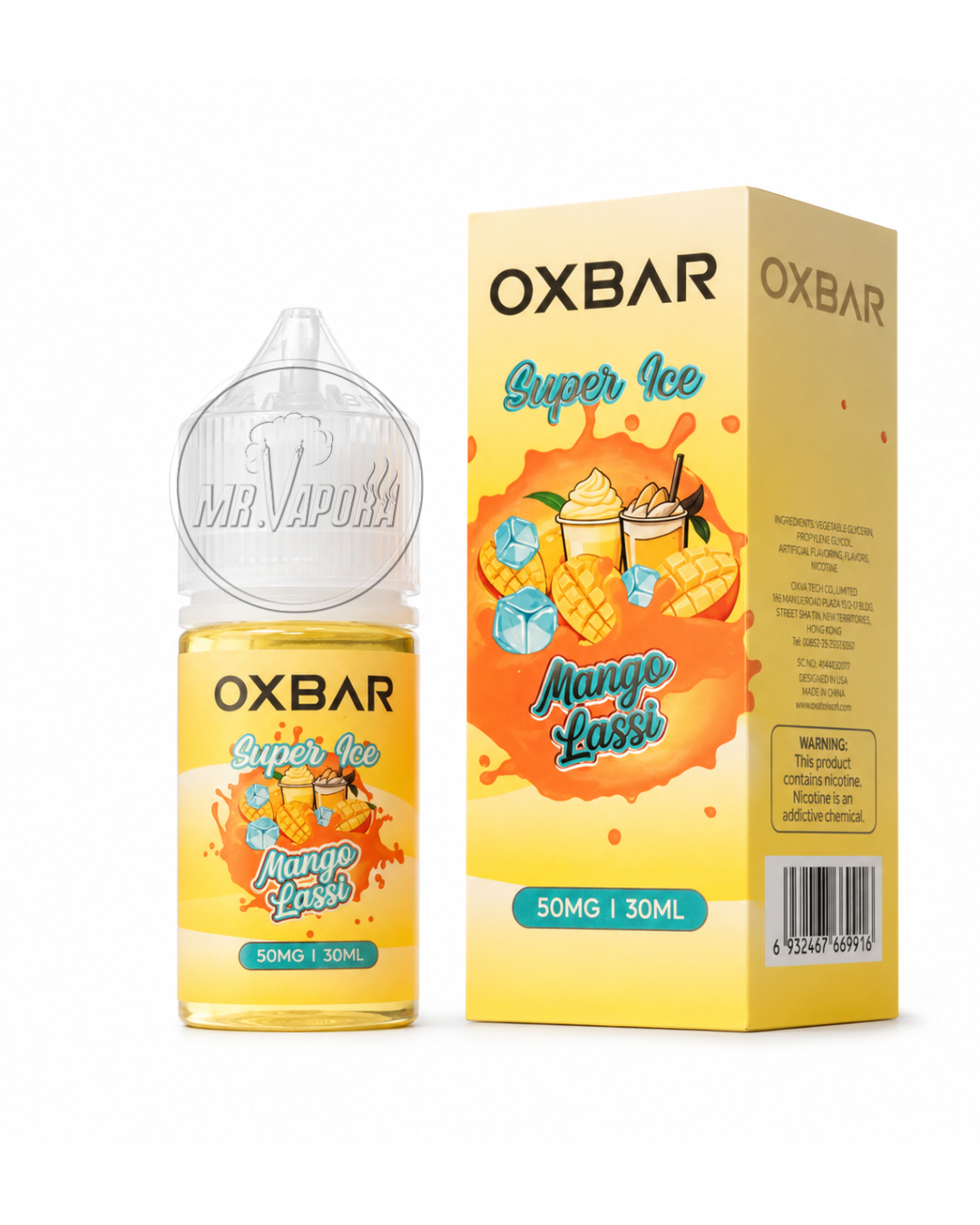 OXBAR MANGO LASSI 30ML - SUPER ICE NIC SALT - MrVapora.pk