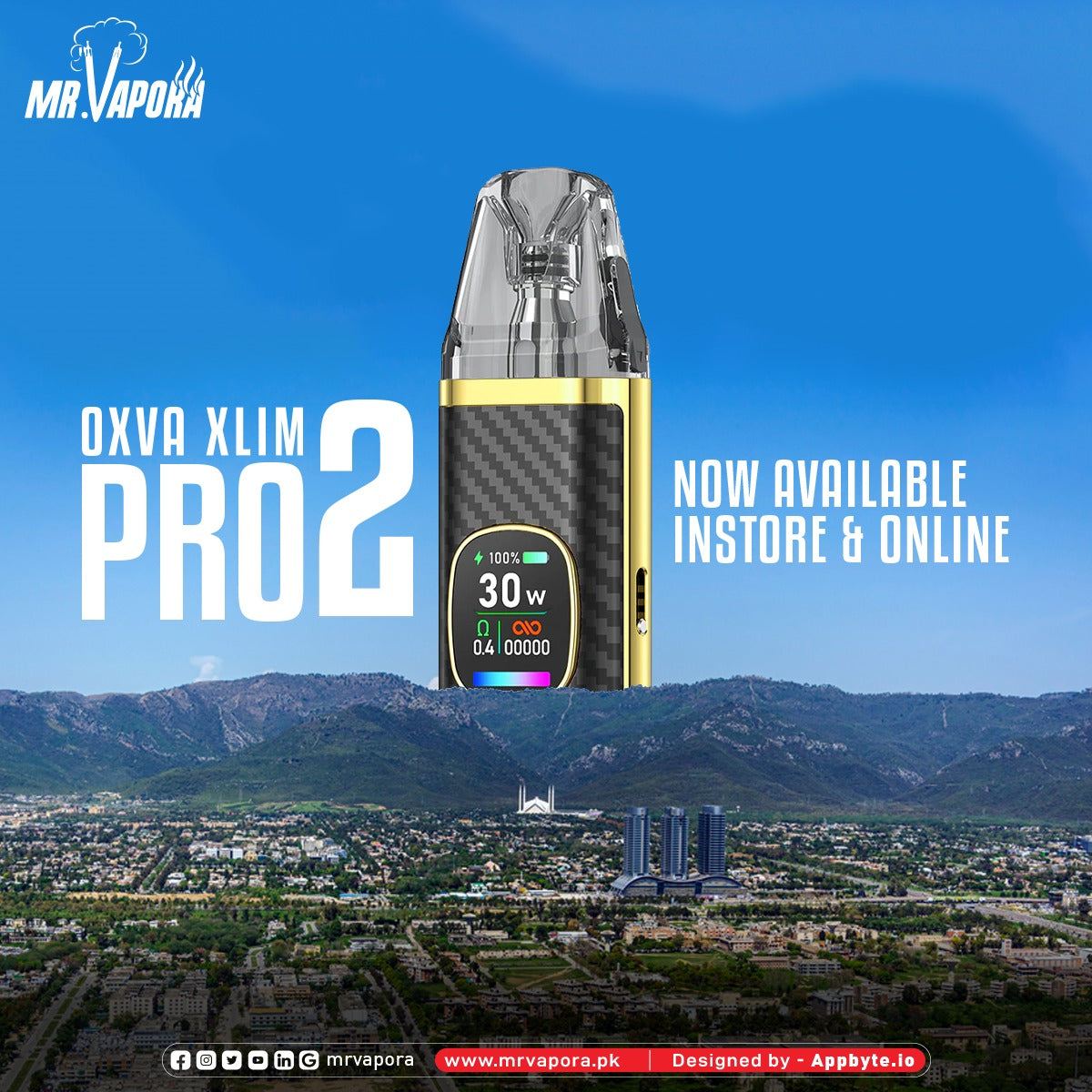 OXVA XLIM PRO 2 POD SYSTEM KIT OXVA XLIM PRO 2 POD SYSTEM KIT