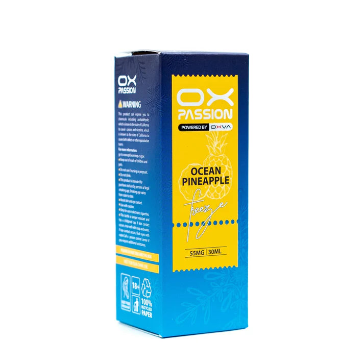 OCEAN PINEAPPLE BLACKCURANT OXFIZZ 30ML- OX PASSION SALT BY OXVA