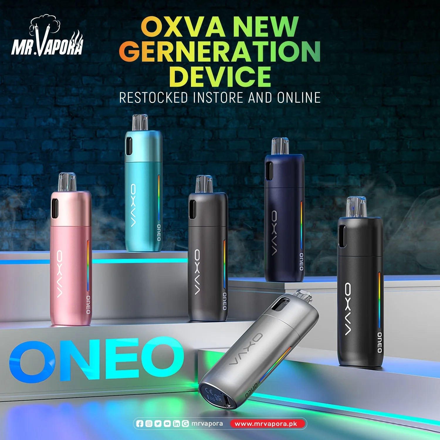 OXVA ONEO POD MOD KIT 40W (1600mAh)