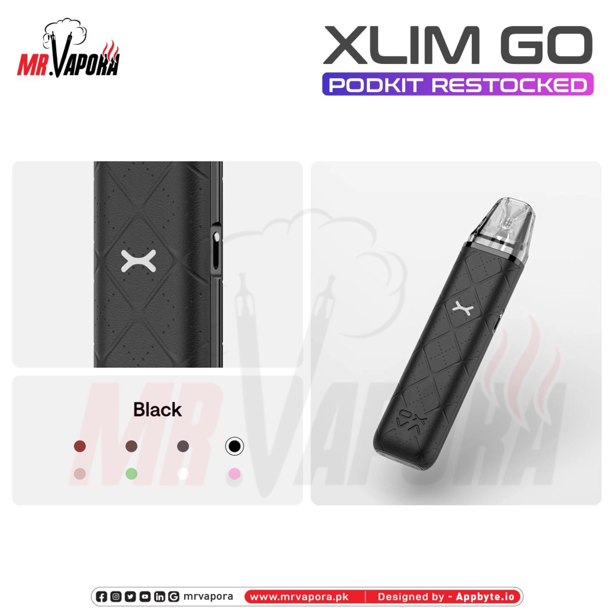 Oxva Xlim Go Pod Kit 30w Best Price In Pakistan - MrVapora.pk