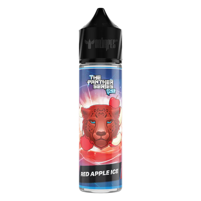 PANTHER RED APPLE ICE 12MG,18MG 60ML- DR VAPES PANTHER SERIES - MrVapora.pk