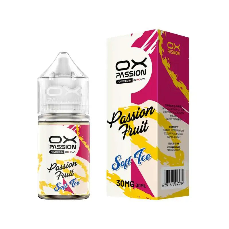 PASSION FRUIT ICE 30ML - OX PASSION SOFT ICE - MrVapora.pk