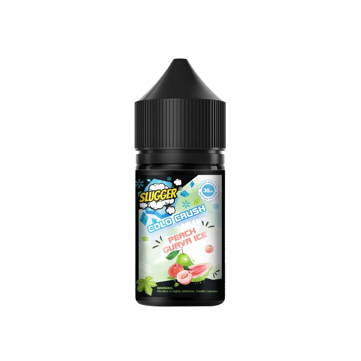 PEACH GUAVA 20MG 30ML- SLUGGER COLD CRUSH SERIES - MrVapora.pk