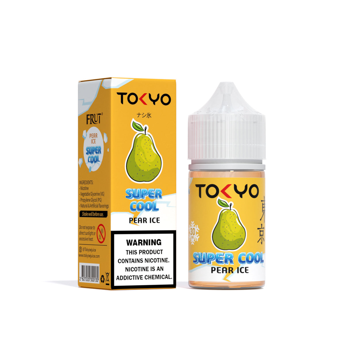 PEAR ICE 30ML - TOKYO SUPER COOL - MrVapora.pk