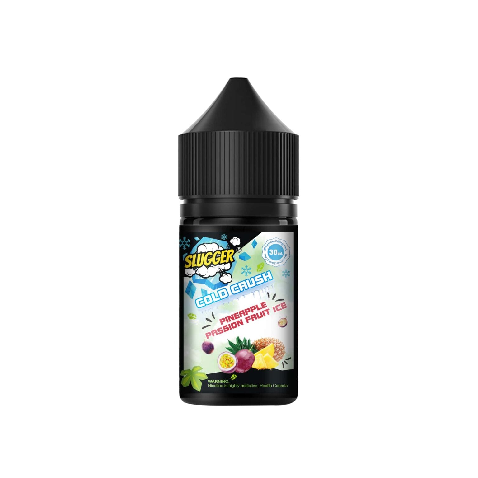 PINEAPPLE PASSION 20MG - SLUGGER COLD CRUSH SERIES30ML - MrVapora.pk