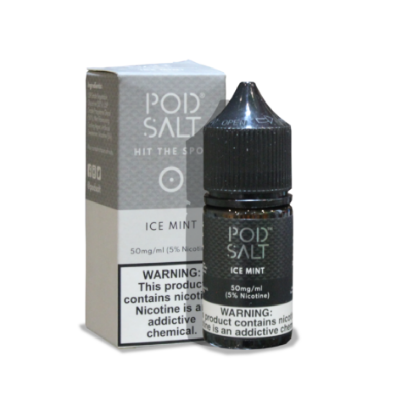 PODSALT - ICE MINT 50MG 30ML UK - MrVapora.pk
