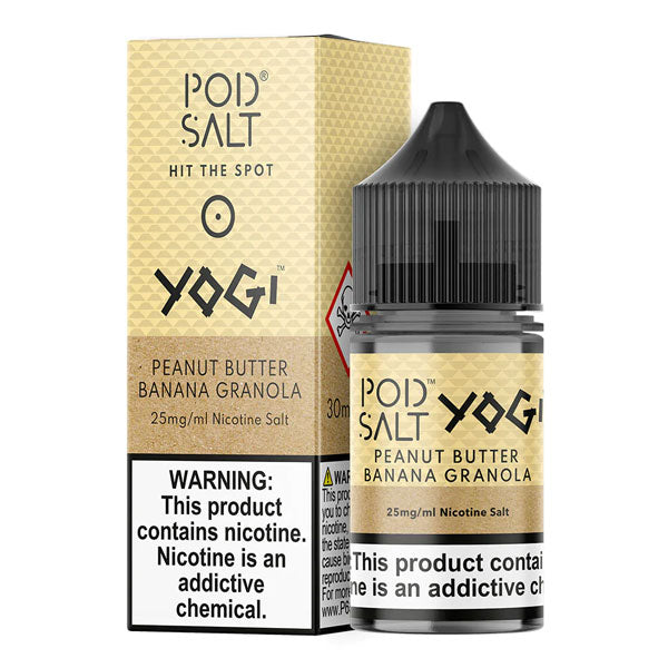 PODSALT - PEANUT BUTTER BANANA GRANOLA 25MG 30ML UK - MrVapora.pk