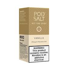 PODSALT - VANILLA 25MG 30ML UK - MrVapora.pk
